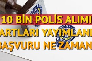 POMEM başvuru şartları neler? 10 bin polis alımı ilanı verildi