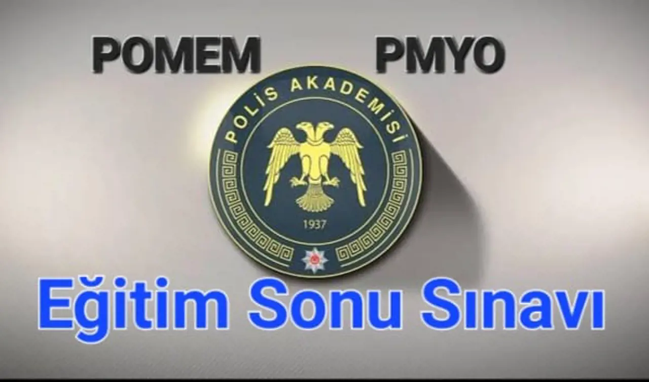 PMYO Ve POMEM EĞİTİM SONU SINAVI