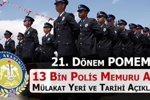 PA, 21. Dönem POMEM Önlisans ve Lisans Polis Memuru Alımı Mülakat Yeri ve Tarihlerini Açıkladı