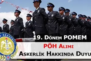 19. Dönem POMEM PÖH Alımı Askerlik Hakkında Duyuru