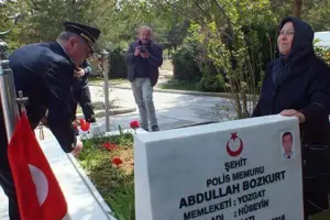 Polis bayramı düzenlenen törenle kutlandı